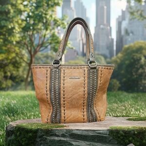 Montana West Tan Tote Bag
